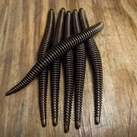 Rusty Bullfrog 6" Ribbed Worm (6pk) - 99 Strikes Fishing Co