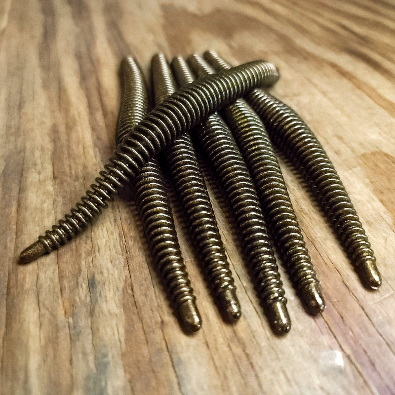Rusty Bullfrog 6" Ribbed Worm (6pk) - 99 Strikes Fishing Co