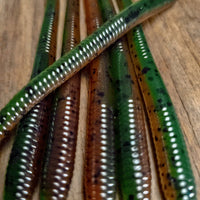 Sod 6.25" Diamond Tail Worm (6pk) - 99 Strikes Fishing Co