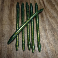 VooDoo Emerald City 6.25" Diamond Tail Premium Series (6pk) - 99 Strikes Fishing Co